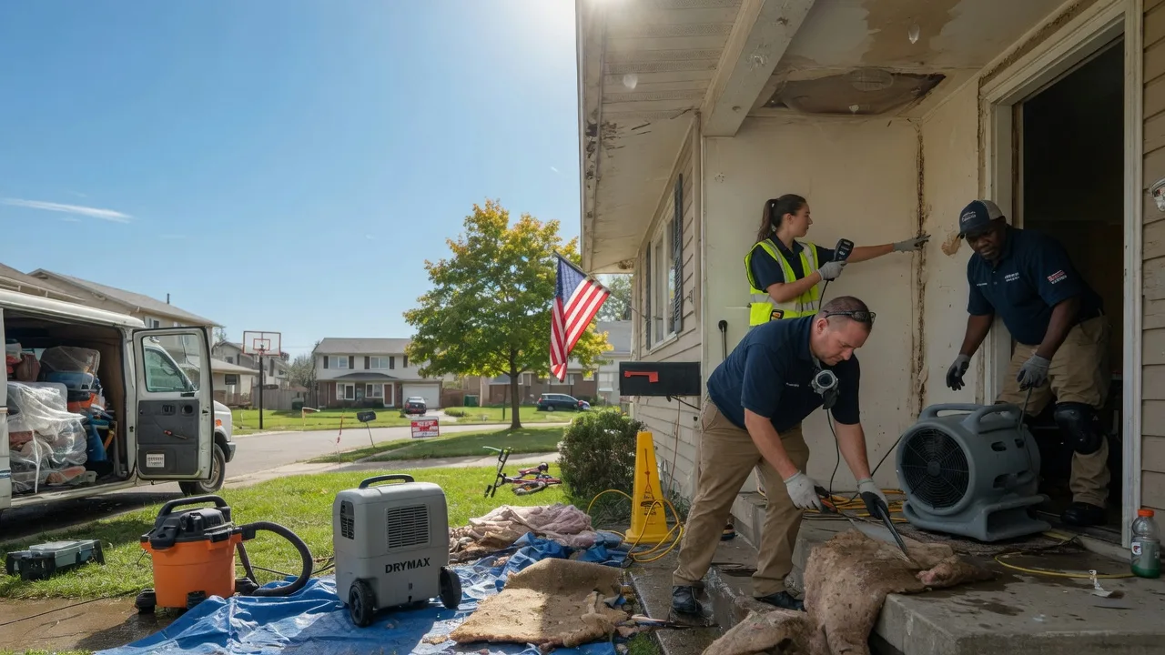 Water Damage Restoration in Chambersville, PA near me